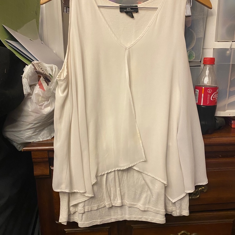 Flowing White top